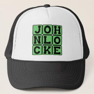 John Locke, englischer Philosoph Truckerkappe