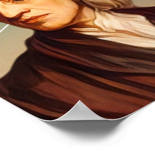 John Locke Illustration Poster (Ecke)