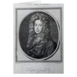 John, Lord Somers, eingraviert von John Golder, 17