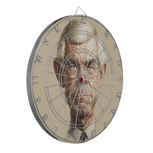 John Major Dartboard Dartscheibe (Vorderseite Links)