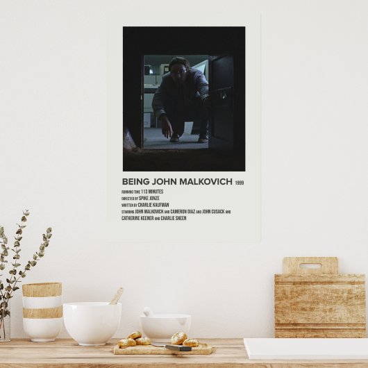 John Malkovich 1999 Poster (Küche)