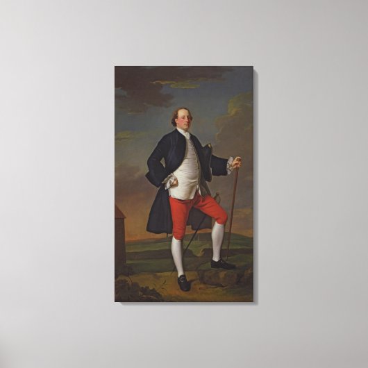 John Manners, Marquess of Granby, 1745 Leinwanddruck (Vorderseite)