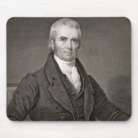 John Marshall (1755-1835), graviert durch Asher Mousepad (Vorne)