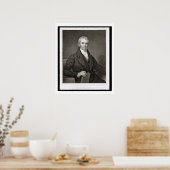 John Marshall (1755-1835), graviert von Asher Brow Poster (Küche)