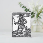 John Martel Postkarte (Stehend Vorderseite)