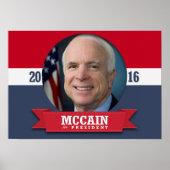 JOHN MCCAIN 2016 POSTER (Vorne)