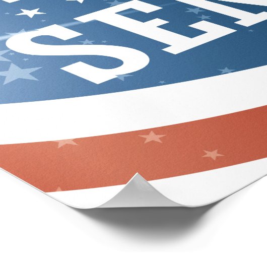 John McCain 2016 Poster (Ecke)