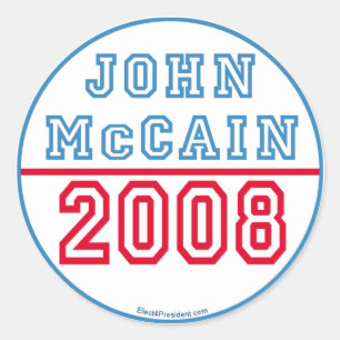 John McCain Aufkleber