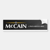 JOHN MCCAIN Autoaufkleber (Vorne)