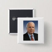 John McCain Button (Vorne & Hinten)