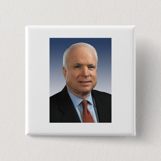 John McCain Button (Vorderseite)