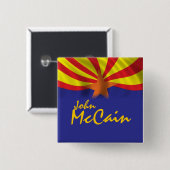 John McCain Button (Vorne & Hinten)