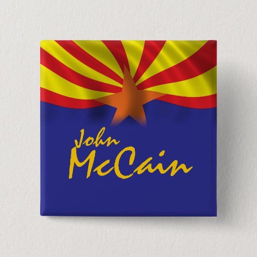 John McCain Button (Vorderseite)
