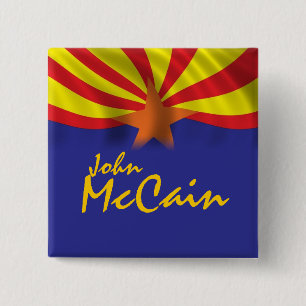 John McCain Button