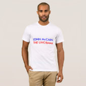 John McCain: DAS UNOBAMA T-Shirt (Vorne ganz)