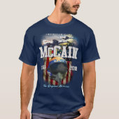 John McCain der ursprüngliche amerikanische T-Shirt (Vorderseite)
