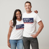 John McCain für Präsidenten T-shirt (Unisex)