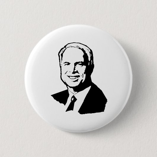 John McCain Gear Button (Vorderseite)