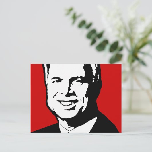 John McCain Gear Postkarte (Stehend Vorderseite)