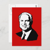 John McCain Gear Postkarte (Vorne/Hinten)