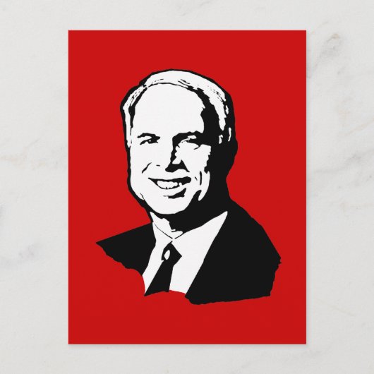 John McCain Gear Postkarte (Vorderseite)