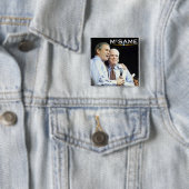 John McCain = George W. Bush Button (Beispiel)