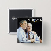 John McCain = George W. Bush Button (Vorne & Hinten)