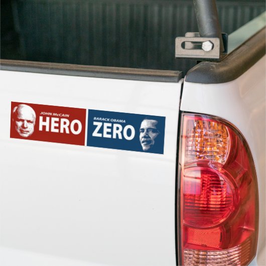 John McCain Held-Autoaufkleber Autoaufkleber (Auf Lkw)