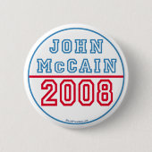 John McCain Knopf Button (Vorderseite)