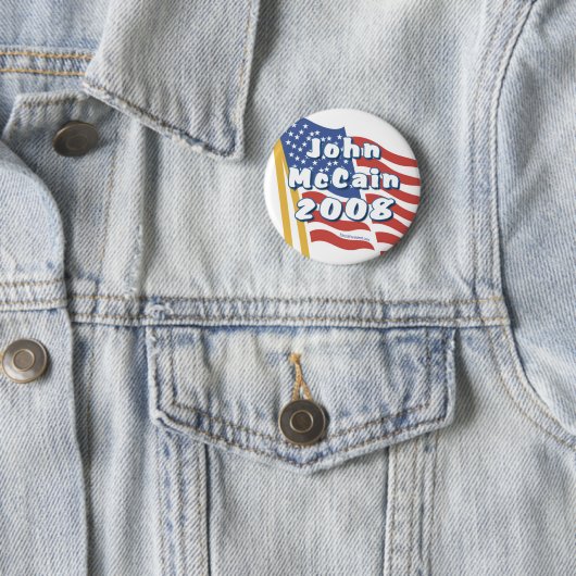 John McCain Knöpfe Button (Beispiel)
