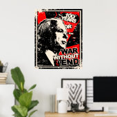 John McCain: Krieg ohne Ende erschüttert Poster (Heimbüro)