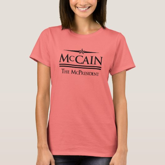John McCain: McPresident T - Shirt (Vorderseite)