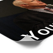 John McCain Personalisiert Small Poster (Ecke)