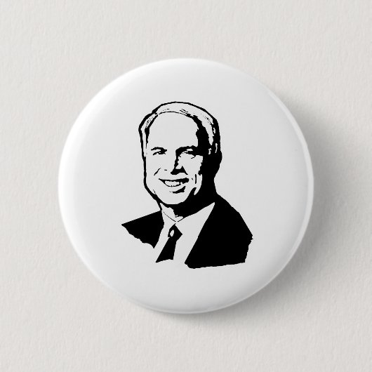 JOHN MCCAIN SHIRT BUTTON (Vorderseite)