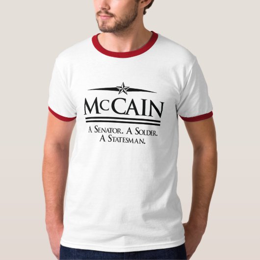John McCain: Staatsmann-T - Shirt (Vorderseite)