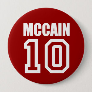 JOHN MCCAIN-Wahl-Gang Button