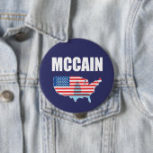 JOHN MCCAIN-Wahl-Gang Button (Beispiel)