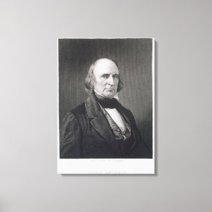 John McLean (1785-1861), graviert von Henry Bryan Leinwanddruck