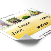 John Mellencamp Parody Poster (Ecke)