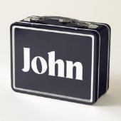 John Metall Brotdose (Rückseite)