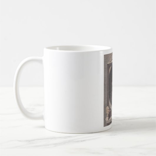 John Milton - Dichter Kaffeetasse (Links)