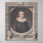 John Milton - Dichter Poster (Vorne)