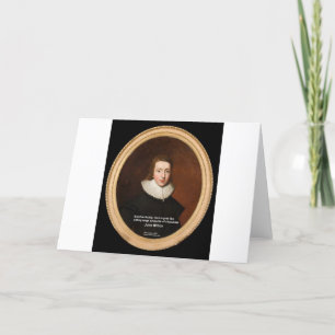 John Milton Love & Chocolate Quote Gifts & Cards Karte