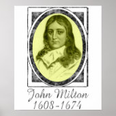 John Milton Poster (Vorne)