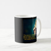 John Milton Quote Kaffeetasse (VorderseiteRechts)