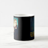 John Milton Quote Kaffeetasse (Mittel)