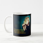 John Milton Quote Kaffeetasse (Links)