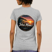 John Minar Fotografie & Musik  T-Shirt (Rückseite)