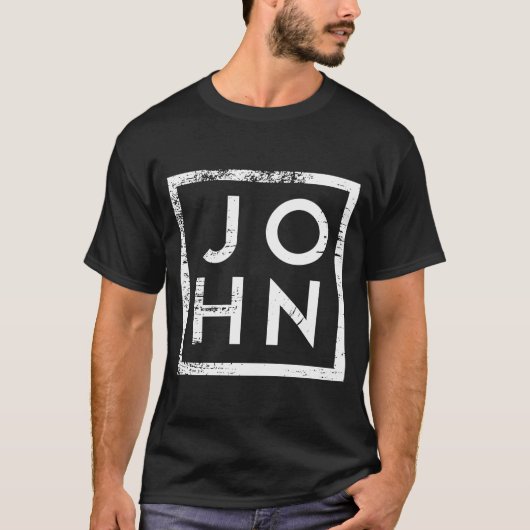 John Minimalism T-Shirt (Vorderseite)