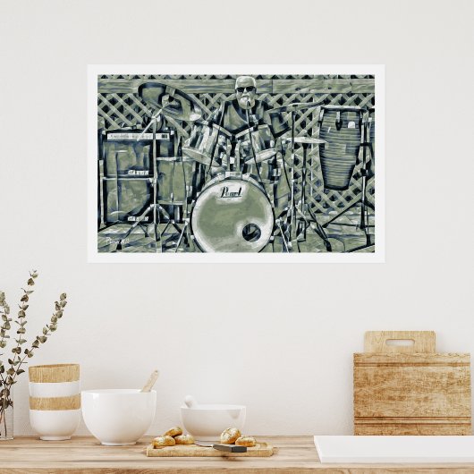 John Mitchell Poster (Küche)